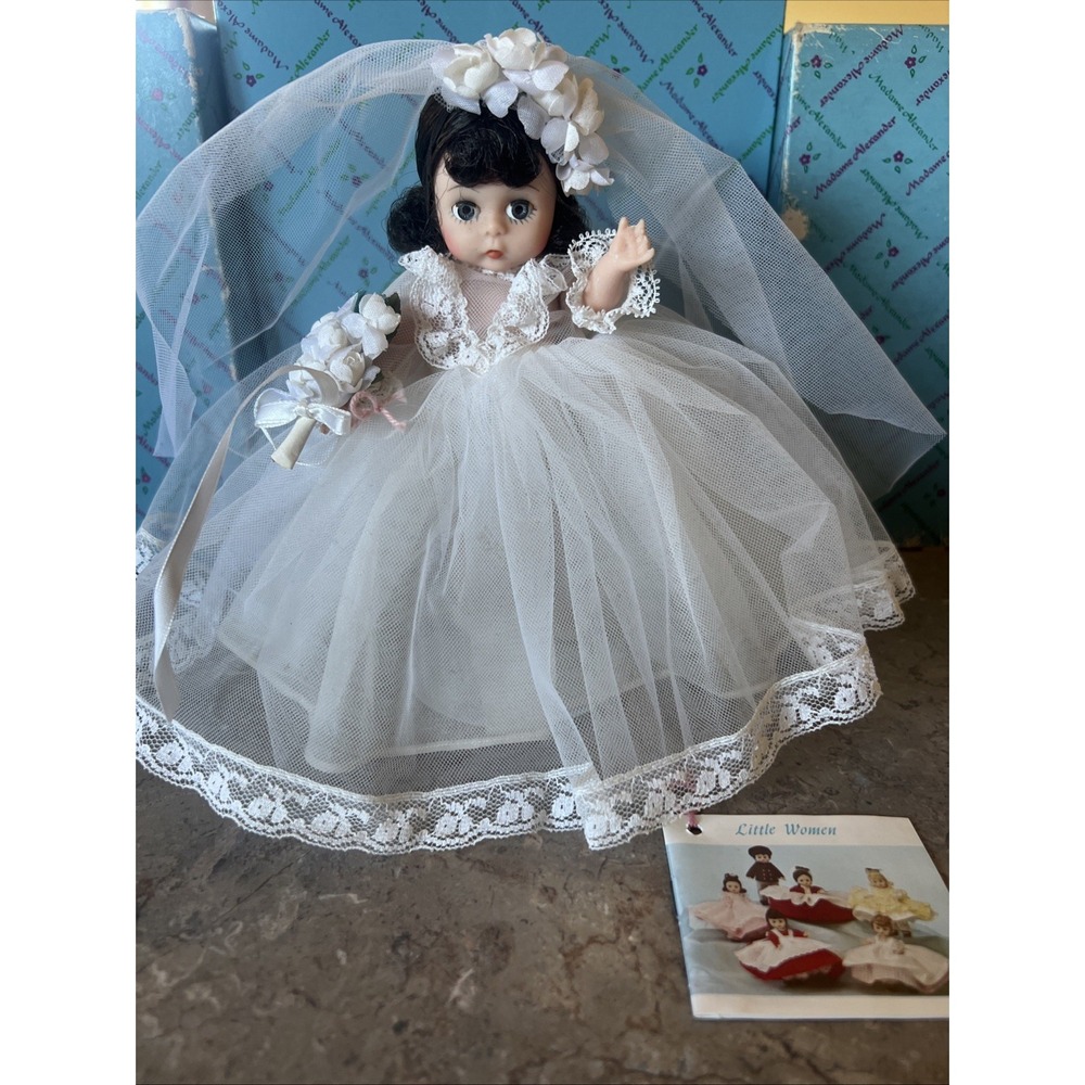 Vintage Madame Alexander Doll Bride #435 Brunette
